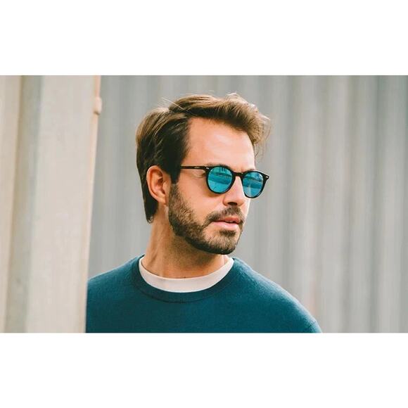 Revo Sierra Polarized Sunglasses RE 1161 01 Gloss Black Smoky Green Japan NEW - Picture 4 of 7